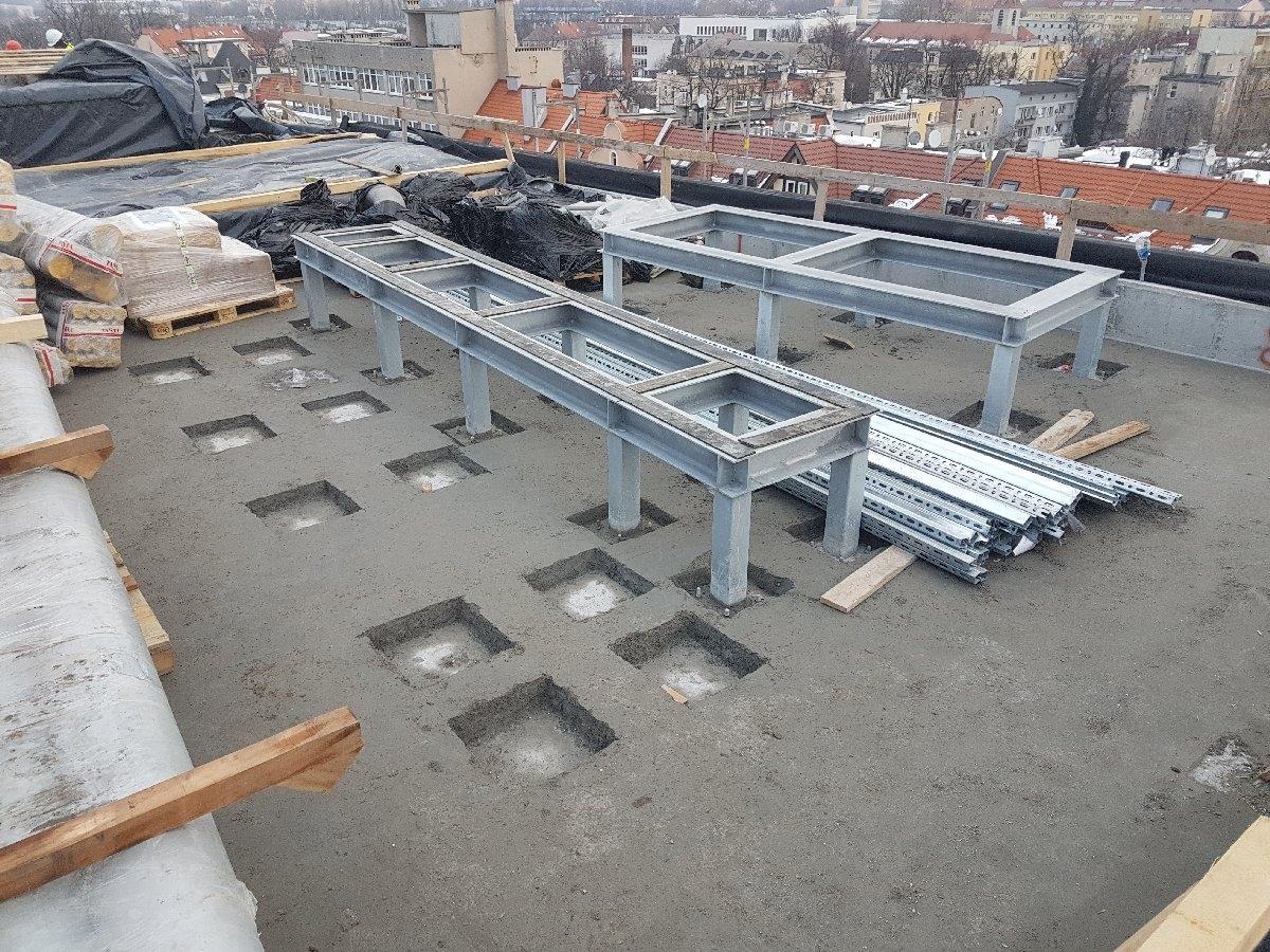 dachy płaskie użytkowe techniczne 169