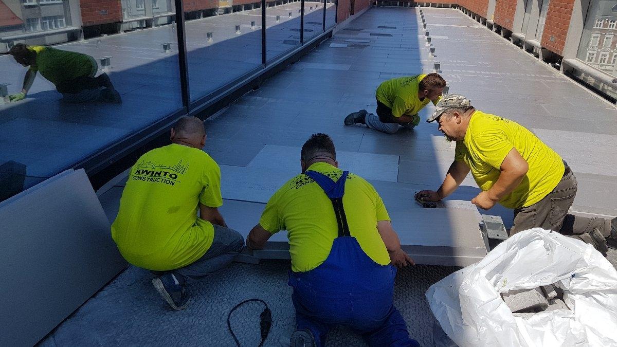 dachy płaskie użytkowe techniczne 188