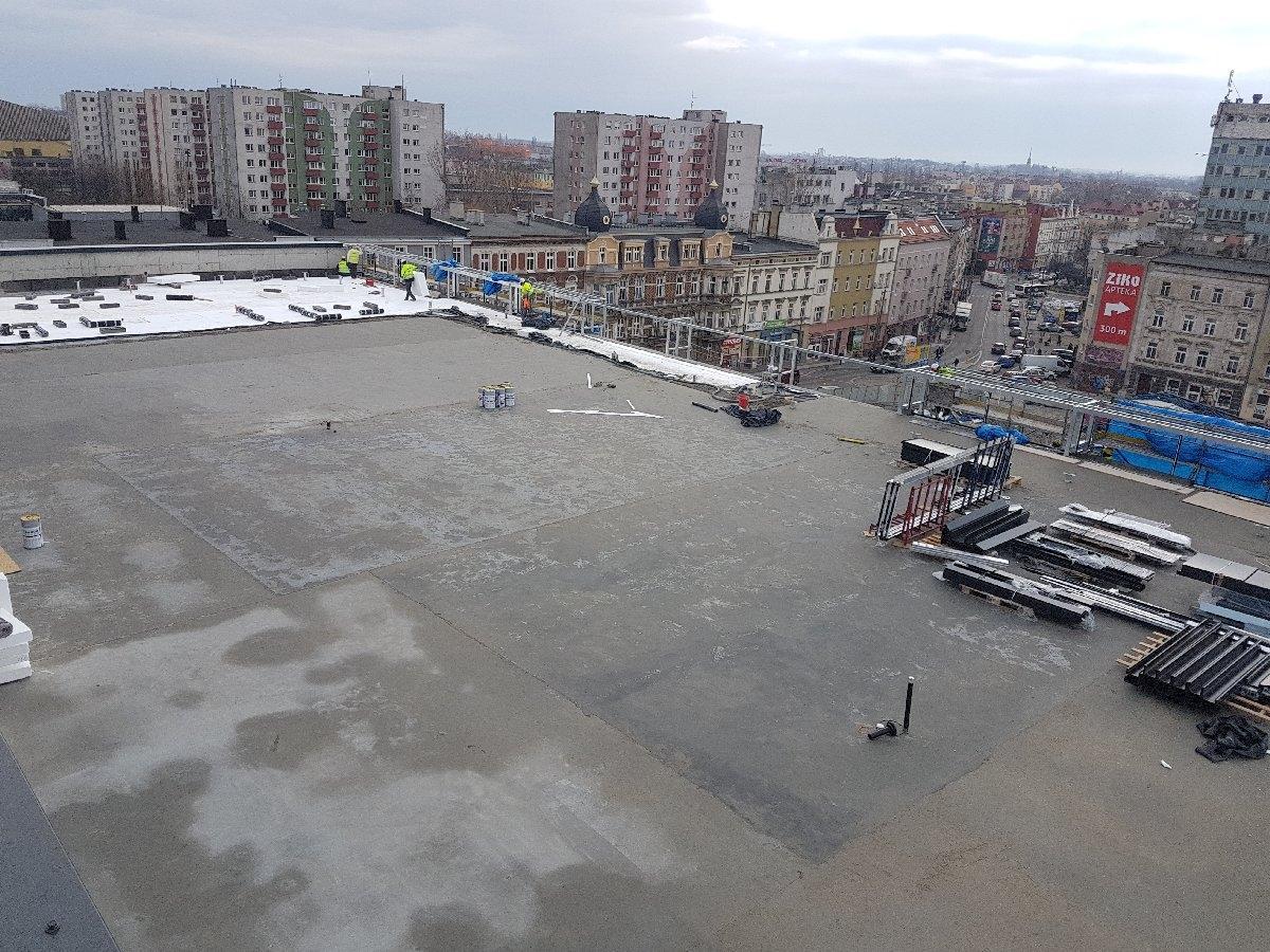 dachy płaskie użytkowe techniczne 214