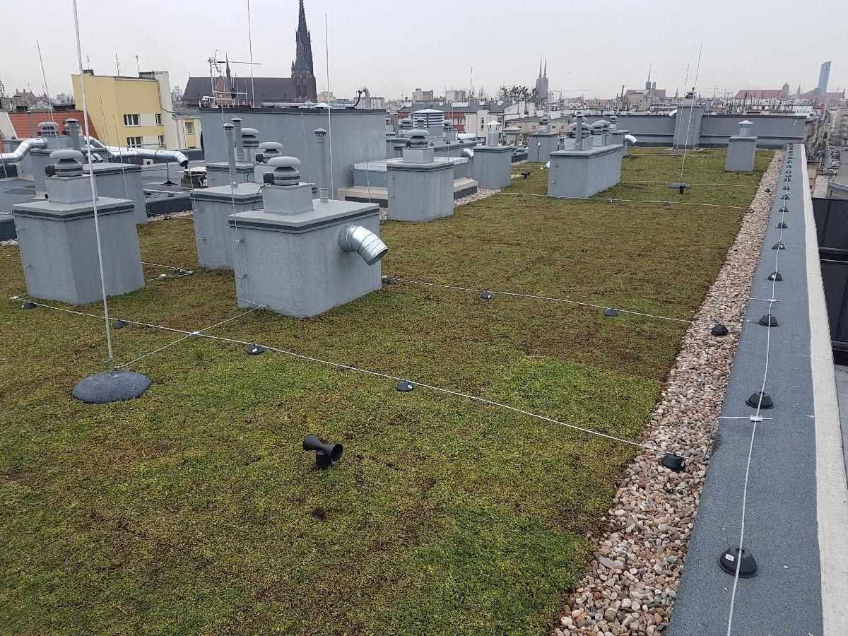 dachy płaskie użytkowe techniczne 228