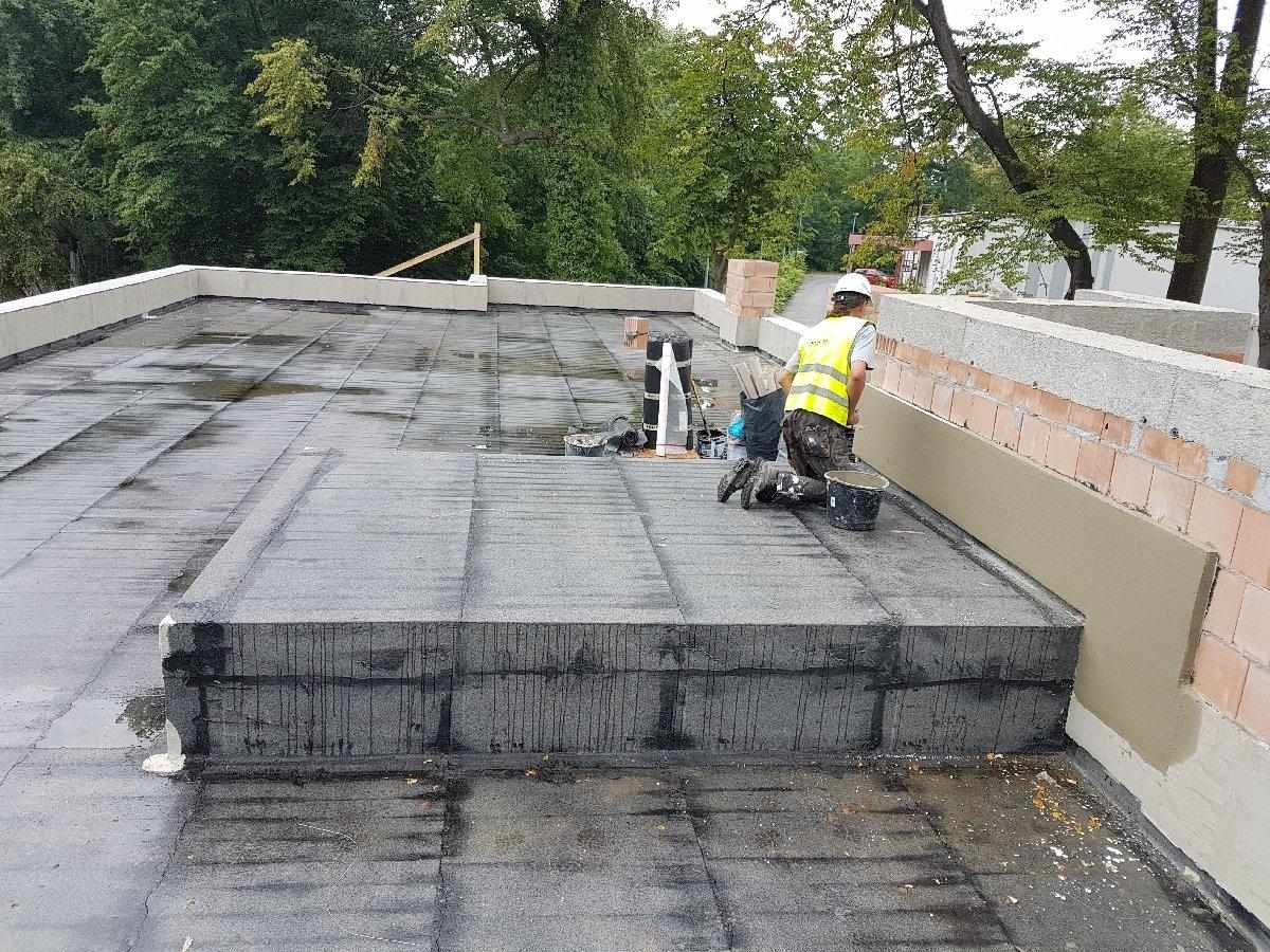 dachy płaskie użytkowe techniczne 252